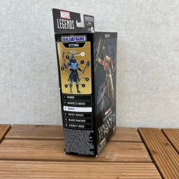 Okoye Black Panther Wakanda Forever Build a Figure Attuma 6" Marvel Legends - Picture 3 of 5